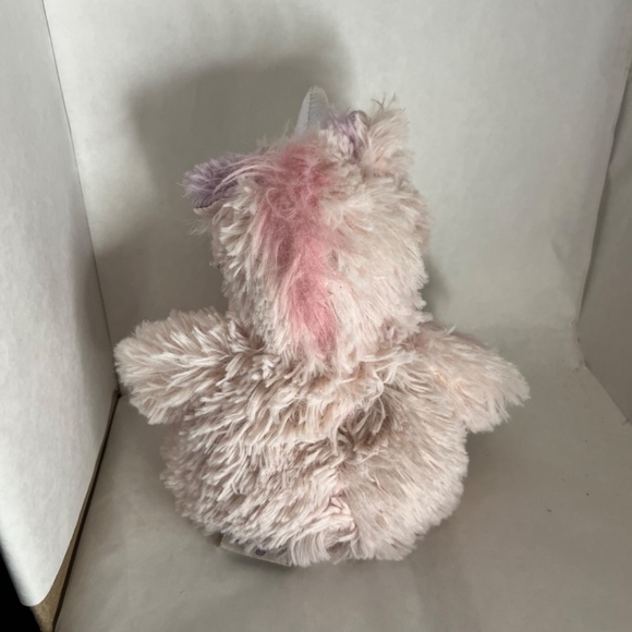 Warmies Pink/Purple Unicorn Plush Stuffed Animal Weighted microwaveable - Picture 3 of 7